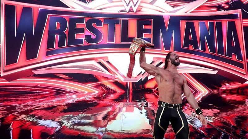 Rollins dethroned Brock Lesnar in this year's opener to win the Universal title.